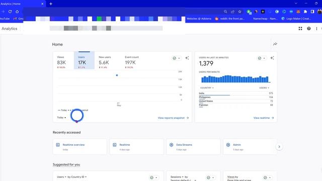 My 2.5 Year Old Blog Traffic | Google Analytics Live 🔥 смотреть онлайн