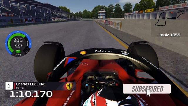 F1 2022 Imola (1953) | Charles Leclerc Onboard Lap смотреть онлайн