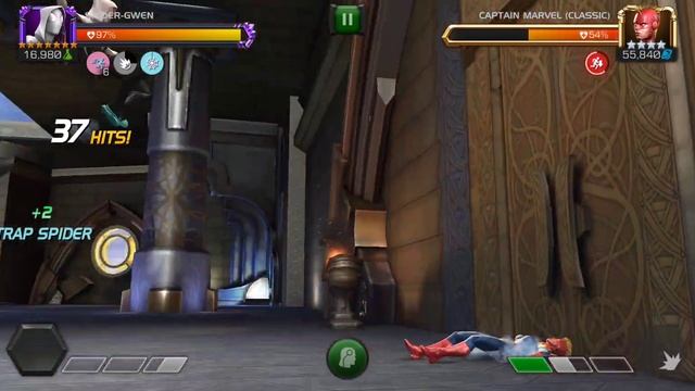 mcoc 7* rank 1 spider gwen damage / she is awesome 😎 смотреть онлайн