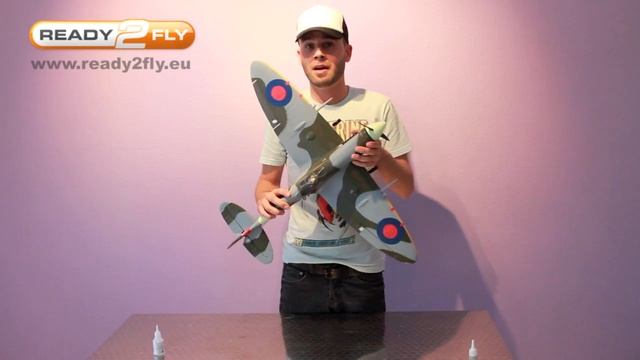 Mini Spitfire EPO www.ready2fly.ch смотреть онлайн
