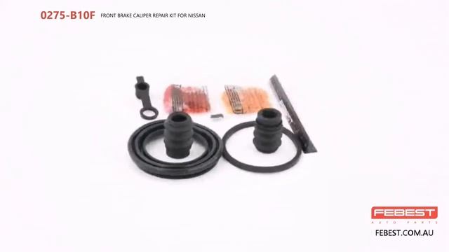 0275-B10F FRONT BRAKE CALIPER REPAIR KIT FOR NISSAN смотреть онлайн