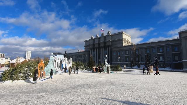 1 января 2025 Самара, Площадь Куйбышева смотреть онлайн