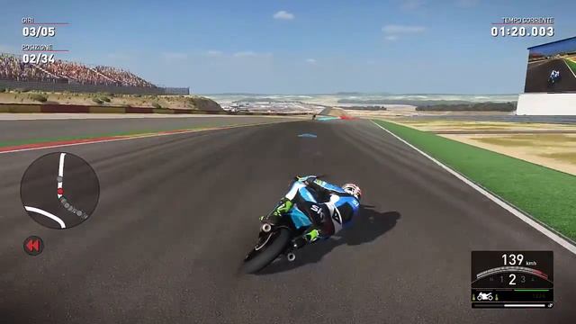 VALENTINO ROSSI THE GAME GAMEPLAY 11 LA GARA DI ARAGON смотреть онлайн
