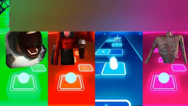 Tf2 Skibidi Toilet vs Titan Speakerman vs Skibidi Toilet 61 vs Siren Head - Tiles Hop EDM Rush смотреть онлайн