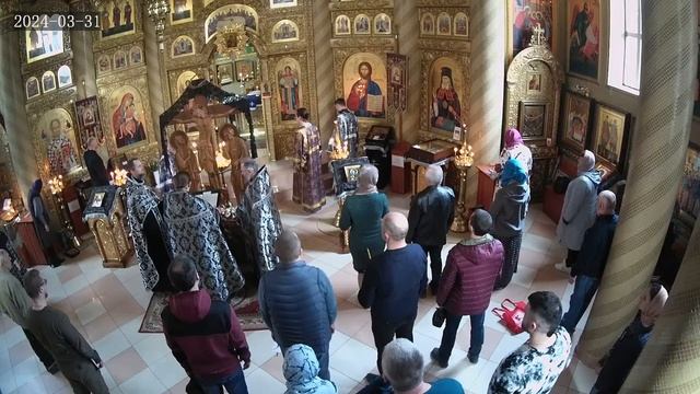 17-00 Пасія з читанням акафісту Страстям Господнім. смотреть онлайн