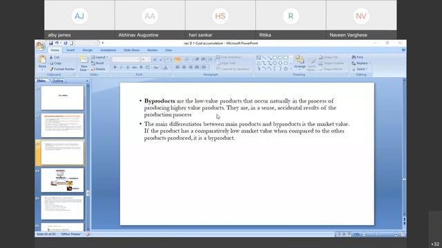 AJ 5 P 1 Sec D Variable and absorption Costing Questions,JointCost and Byproducts смотреть онлайн