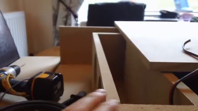Dual 6.5" kevlar woofer tapped horn progress #2 смотреть онлайн