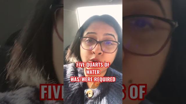 Singular Verb/ Plural Verb with Units of Measurement| Test your Grammar смотреть онлайн