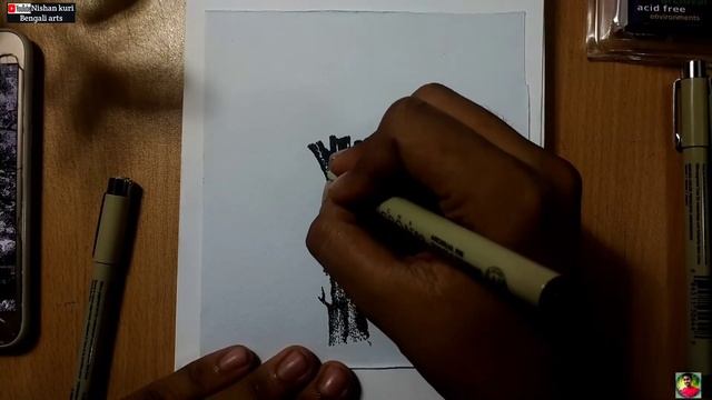 (Pigma Micron) Review Video//😃😃 and how to draw (DOT DRAWING) смотреть онлайн