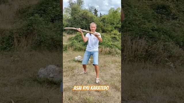 Занимаемся даже на отдыхе. #asairyu #karate #каратэ смотреть онлайн