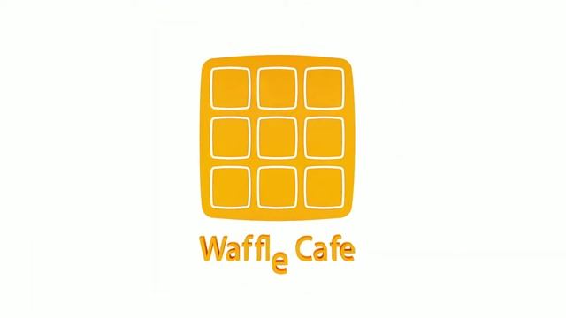 Waffle Cafe Logo смотреть онлайн