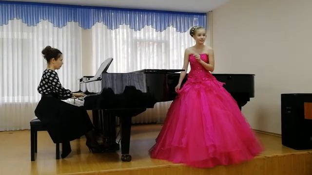 "Н.А.Римский -Корсаков "Тихо вечер догорает" смотреть онлайн