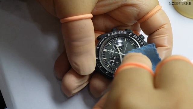 บริการติดฟิล์มกันรอย และเปลี่ยนสาย OMEGA x SWATCH MERCURY อีกเรือนครับ смотреть онлайн