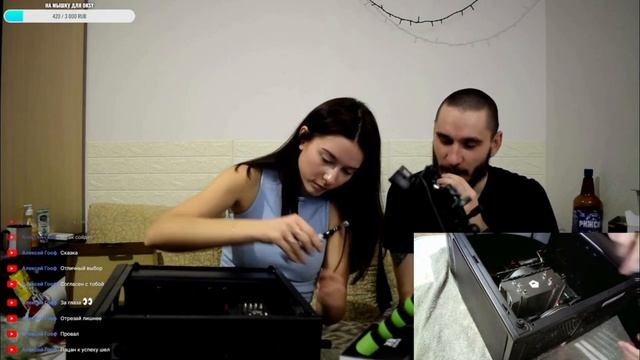 СОБИРАЕМ ПК на i3 12100f + GTX 1660 Super! (НАРЕЗКА СТРИМА ОТ 03.02.2023) смотреть онлайн