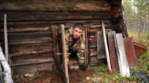 Старая изба заползуха выручает. Две ночи в избушке. Пеший поход на озеро.