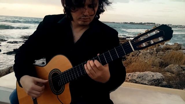 Песня странника на гитаре - Shir Hanoded On Guitar   (שיר הנודד)