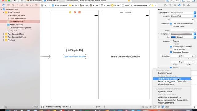 Let Xcode set up your constraints for you! смотреть онлайн