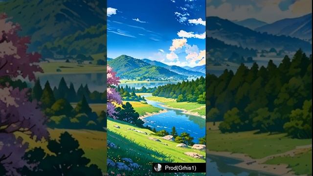 Viral anime nature wallpaper in 4K quality #music #anime смотреть онлайн