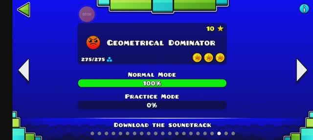 как пройти geometrical dominator на 3 монеты в geometry dash смотреть онлайн