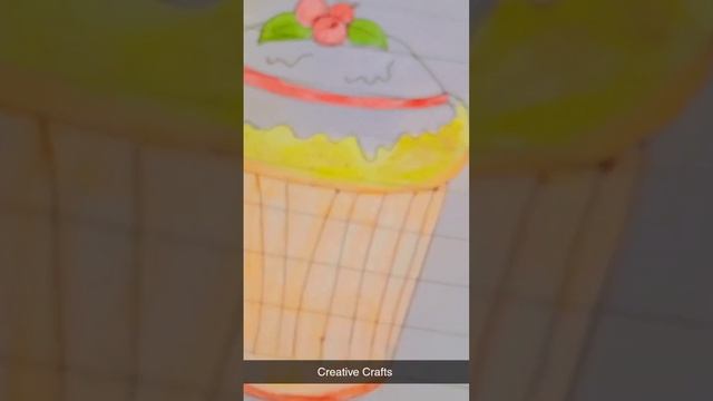 🧁Cupcake Shorts| Creative Crafts|#drawing #forkids#viralshorts #shortvideo#art #cupcake #art_for_ki смотреть онлайн