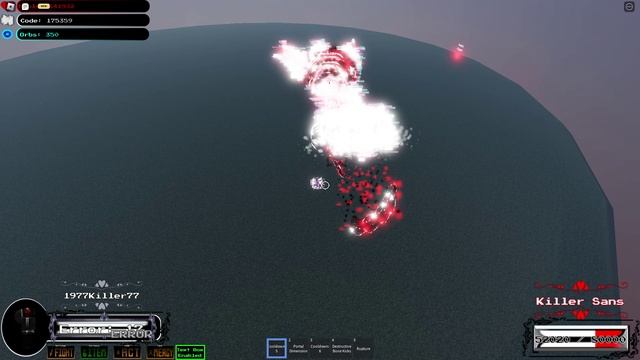 Hard Mode Killer Sans (Solo) (Failed)  :(