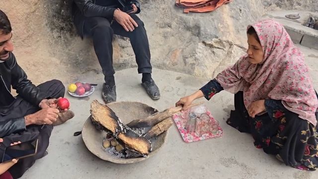 Nomadic Life: A Day In The Life Of A Nomad On A Rainy Day: Cooking Local Nomad Soup In The Rain