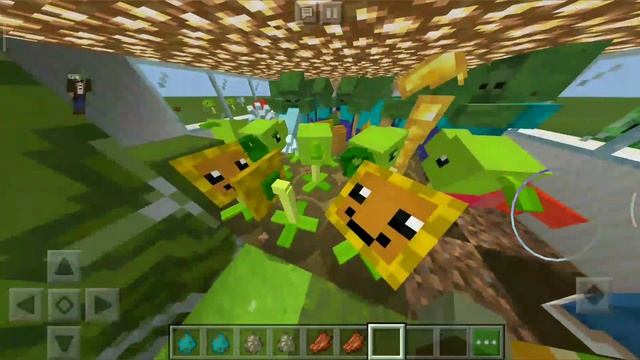 Обзор мода+ мини история/Minecraft, PVZ смотреть онлайн