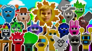 СПРУНКИ ИЗ ТЕРМОМОЗАЙКИ САМАЯ ПРОСТАЯ И БЫСТРАЯ САМОДЕЛКА ИГРУШКИ СПРУНКИ