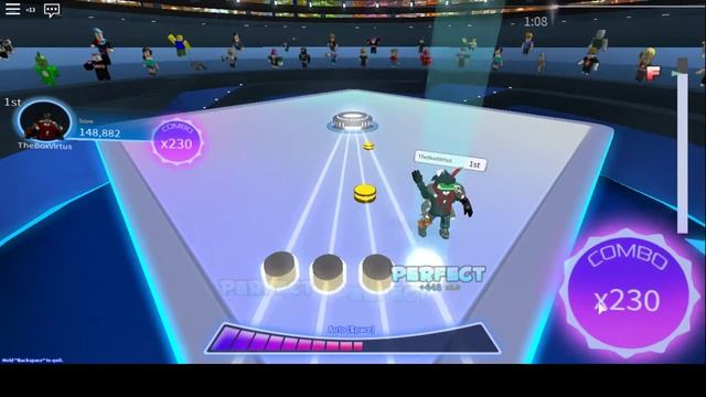 Roblox - Robeats Macaron Moon (NO MISS) (A+) (First Video!) смотреть онлайн