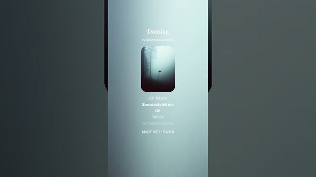 Dousing