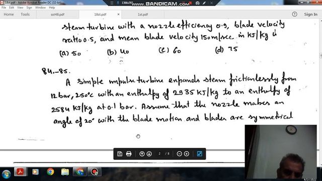 Properties of steam + steam power plant Q83 to Q86 (Thermal Engineering) Gate practice Questions смотреть онлайн