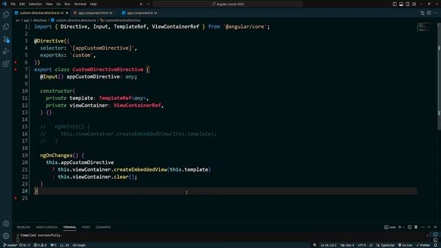 Создание кастомных структурных директив | Angular курс смотреть онлайн