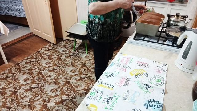 "Жизнь на пенсии".. Вкусный белый хлеб испекла🍞👍. смотреть онлайн