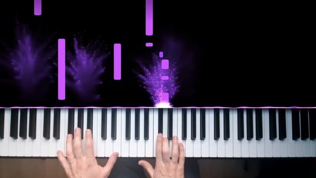 Radioactive Imagine Dragons Piano Tutorial by Mikhail Belousov(music notes/НОТЫ в описании)