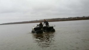 Серийный пневмоход Ураган Дикарь с базой по осям 2000 мм