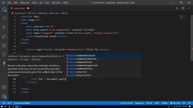 JavaScript Tutorial For Beginners 11 - Event Speak Khmer смотреть онлайн