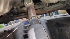 Стронгер вместо катализатора на VW Golf.