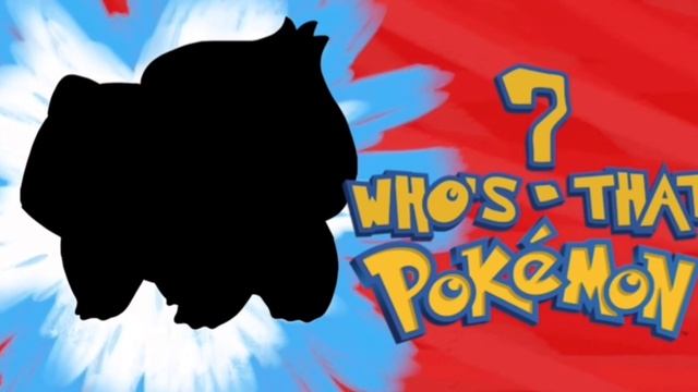 Who’s That Pokémon.. It’s Pikachu!