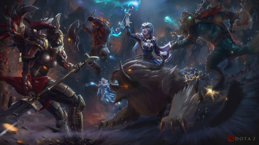 Dota 2 смотреть онлайн