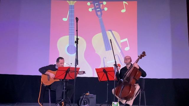 Дуэт «Оранж» Duet Orange Дзоварев Dzovarev В.Филимонов С.Чечеткин виолончель гитара guitar cello смотреть онлайн