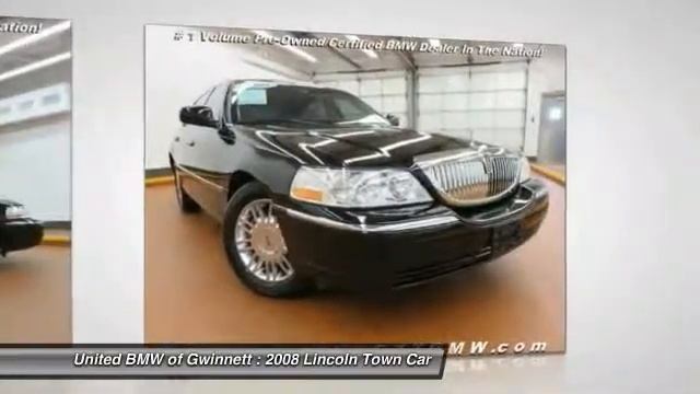 2008 Lincoln Town Car Duluth GA P32710B смотреть онлайн