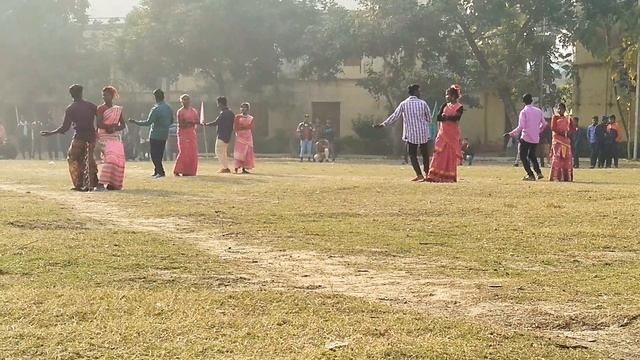 Mon bagan ren rakha doho miya _ new field dance video смотреть онлайн