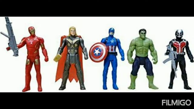 Funkey™ Avengers Toys Set - Infinity War 5 Action Hero Collection 4.5 Inches смотреть онлайн