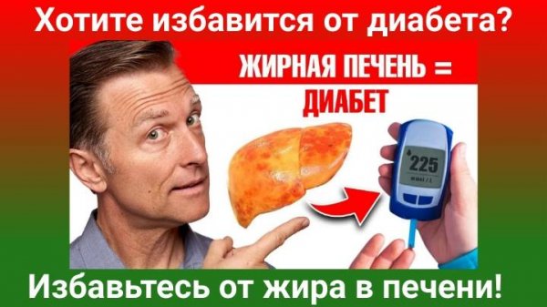 Доктор Берг. Хотите устранить сахарный диабет Избавьтесь от жира в печени