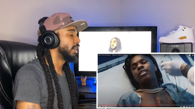 100k Track & Slatt Zy - "Mercury" (Music Video) [Reaction] смотреть онлайн