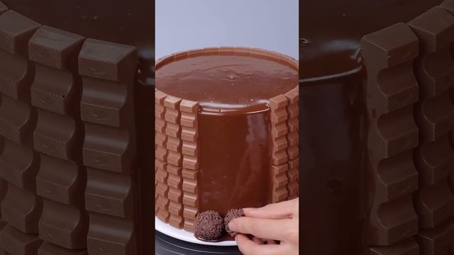 Melted Chocolate Cake Ideas #shorts смотреть онлайн
