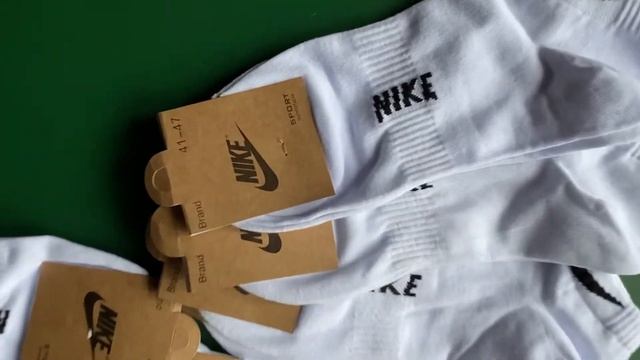 Носки белые Nike смотреть онлайн