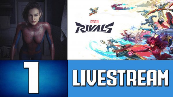 Супергеройский стрим игры Marvel Rivals (Война Бесконечности) №1
