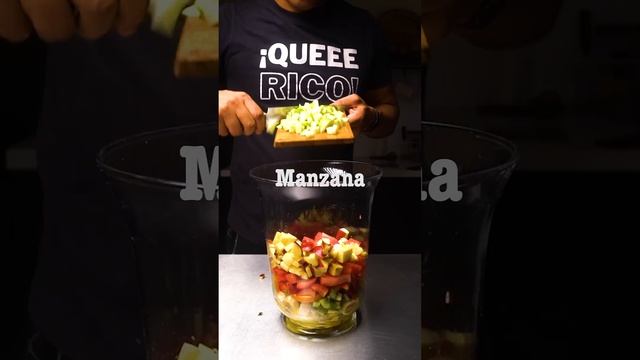 Asombroso cóctel de frutas 😱 #shorts #recetas смотреть онлайн