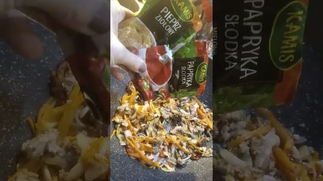 МАКАРОНЫ С МЯСОМ ЗА 10 МИНУТ (SPAGETTI Z MIĘSEM W 10 MINUT) смотреть онлайн